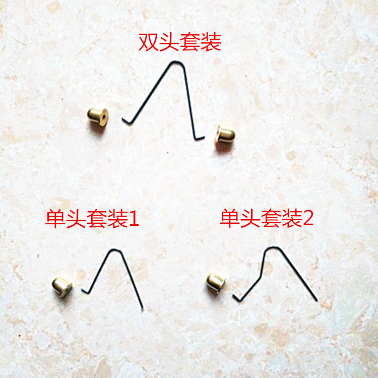 Metal Snap Buttons, Single-Head Spring Snaps, Push-Fit Rings