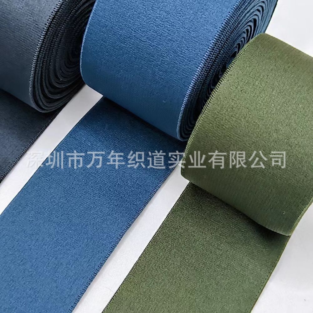 Yüksek Esnekli Çift Taraflı Tüylü Lastik Bant, Elastan Polyester Çift Taraflı Peluş Lastik Bant, Cilde Yumuşak Oturan Yumuşak Lastik Spor İç Çamaşırı Bel Bandı