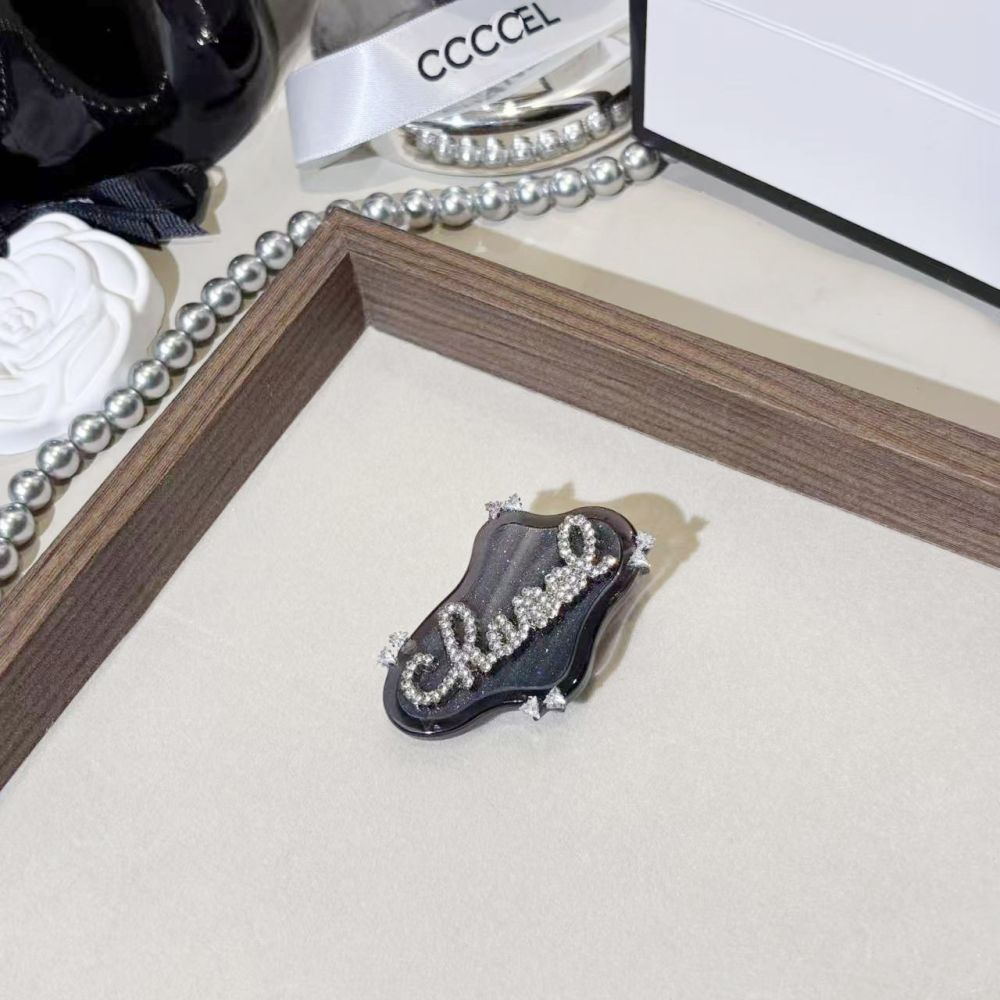 Acetate Original Hair Clip Premium Edge Clip Delicate Luxury Girl Hair Pin Korean Style Butterfly Back Head Duck Bill Clip - 9