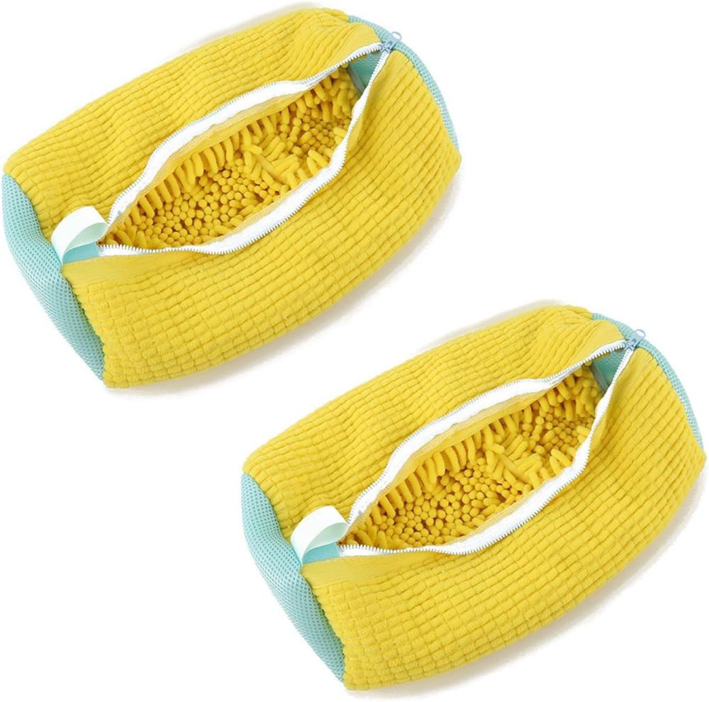 Amazons neue faule Schuhwasch-Tasche, zylindrische Waschmaschinen-Wäschetasche aus Polyester, Schutzschuhtasche, Anti-Verformungs-Waschbeutel