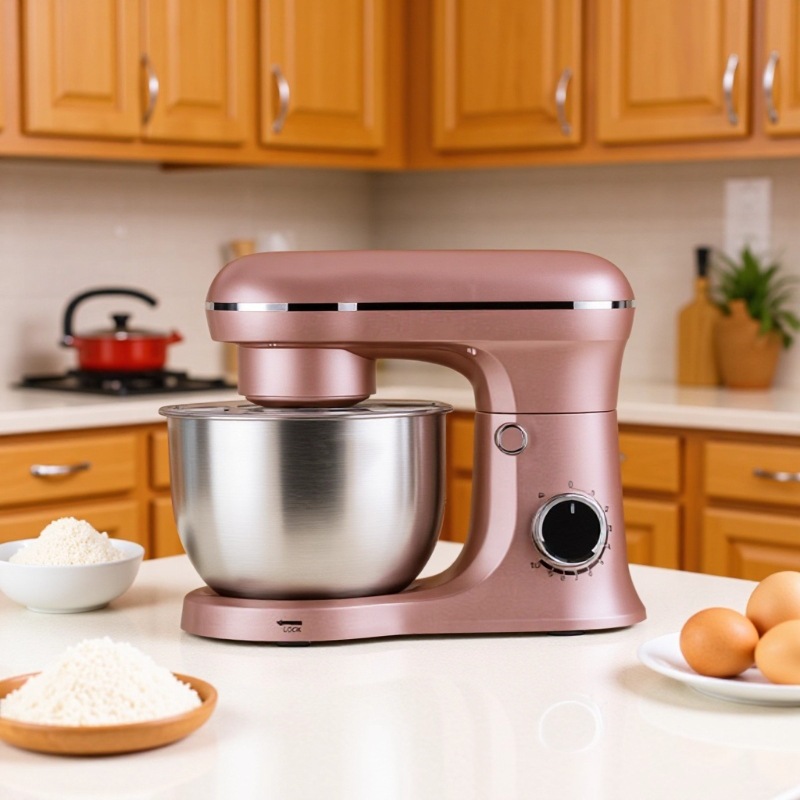 Hamur yoğurma makinesi, stand mixer, 6-8 L kapasiteli - 1