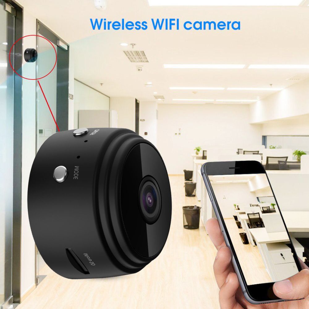A9 intelligente Sicherheitskamera, 360°, WiFi, Fernbedienung