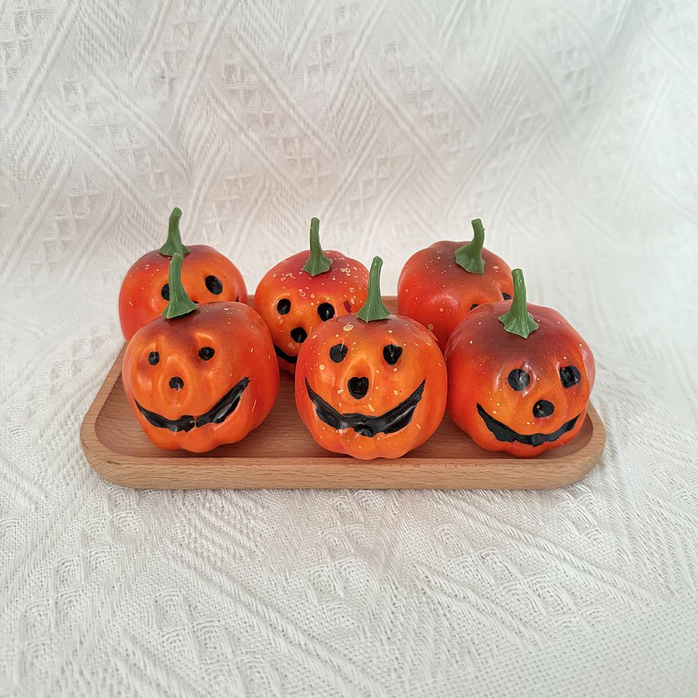 Artificial Foam Pumpkin Model Halloween Party Decoration