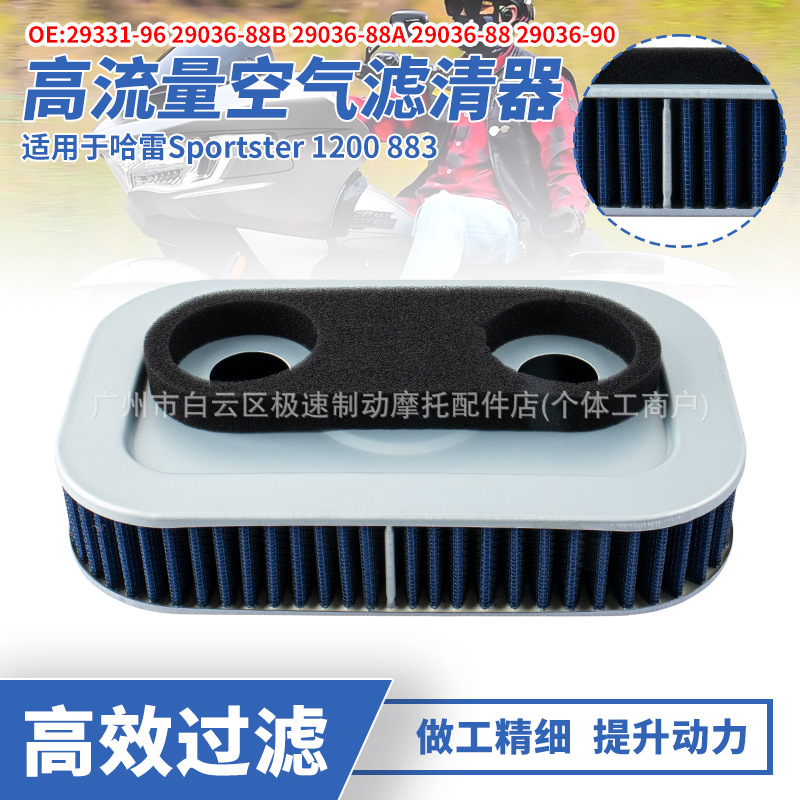 29331-96 Hochleistungs-Luftfilter für Harley Sportster 1200 883