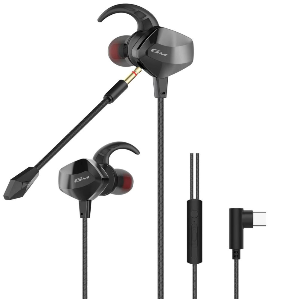 E-spor oyun kulaklığı, USB-C, çift mikrofon, ağır bas