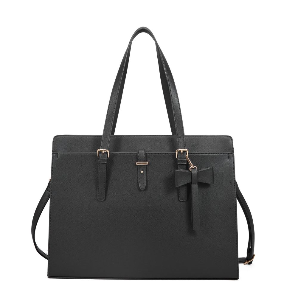 Lagerbestand Damen-Handtasche für 15,6 Zoll Notebook Einschulter Schrägtasche großer Beutel Business Pendler Guangzhou Großhandel - 6