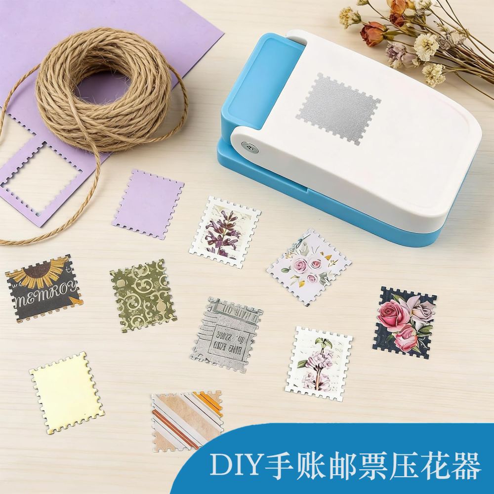 Großes Stempel-Präge- und Stanzgerät, quadratische Karte, DIY