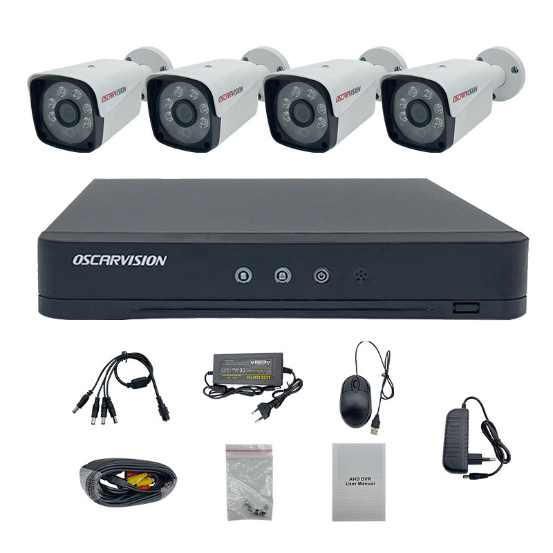 AHD surveillance camera set 2MP, infrared, waterproof CCTV - 1