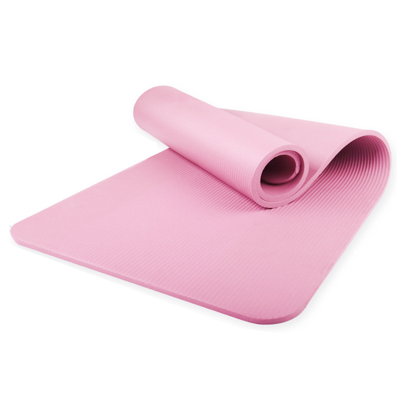 Yoga matı kadın kadın fitness matı ev kullanımı yoga minderi kaymaz darbe emici sessiz kalın ses yalıtımlı zemin matı ses yalıtımı