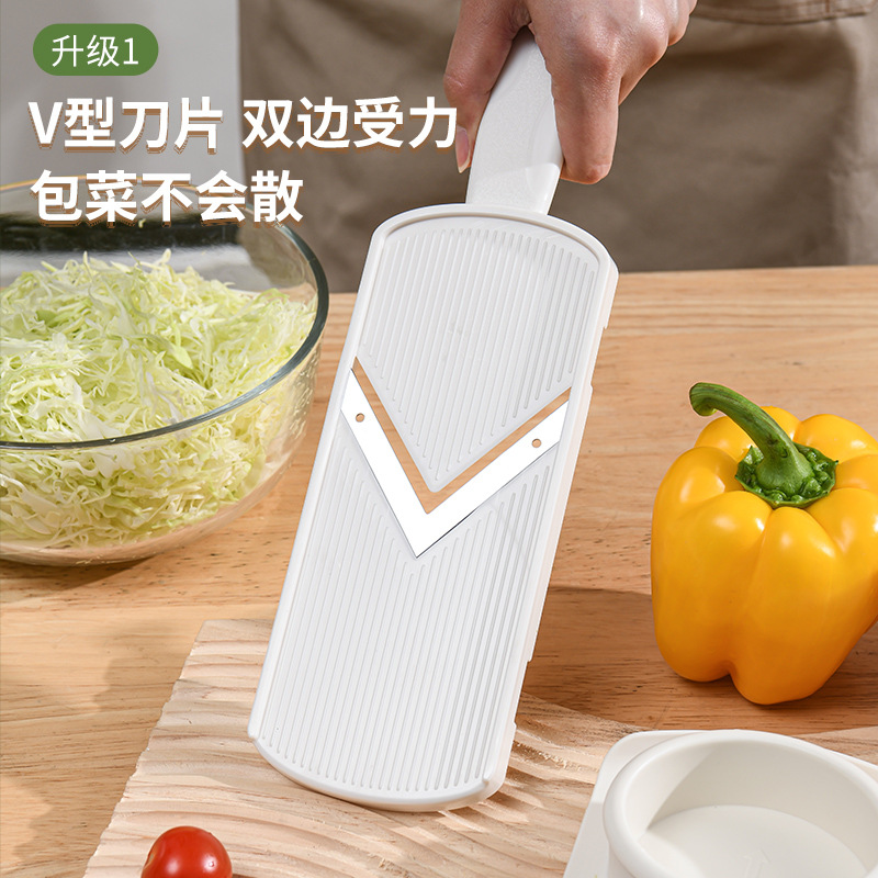 Cabbage shredder vegetable salad red cabbage coleslaw slicer large head cabbage chopper cutting tool. - 1