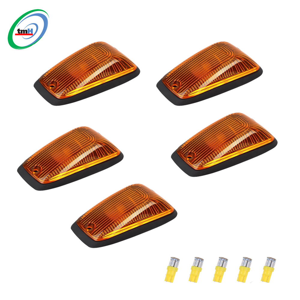 12V gelbe LED-Pickup-Dachleuchte, 5er-Set, passend für Chevrolet GMC