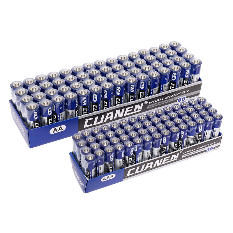 Chuangneng Nr. 5 Fernbedienung Straßenstand-Spielzeug Kohlezink-Batterie Nr. 5 Nr. 7 AAA Batterien Großhandel Batterie Nr. 7