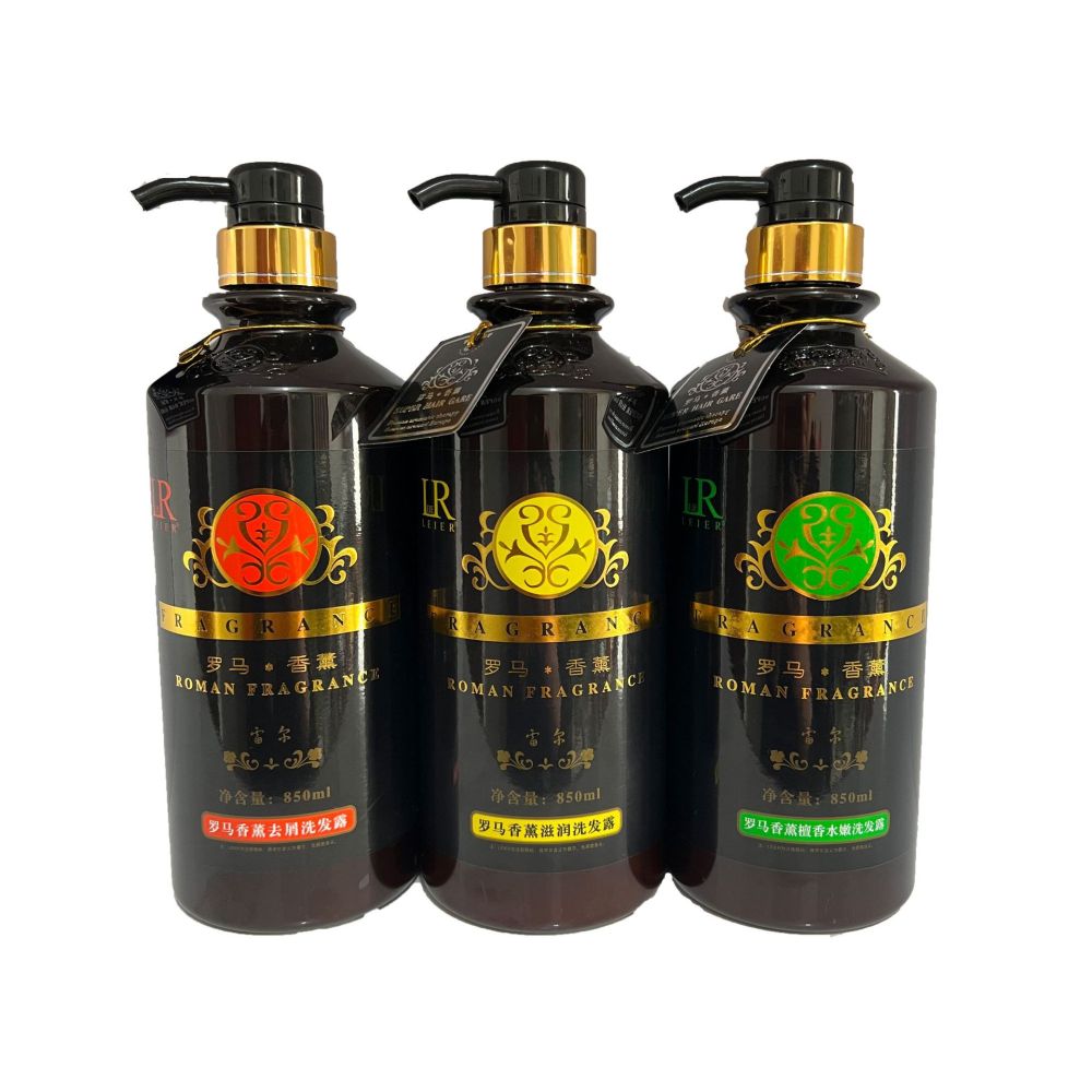 Roma Aroma-Therapie Shampoo 850g gegen Schuppen und Juckreiz, pflegend, geschmeidig und glättend, langanhaltender Duft, Conditioner, Spa-Therapie-Essenz, Großhandel
