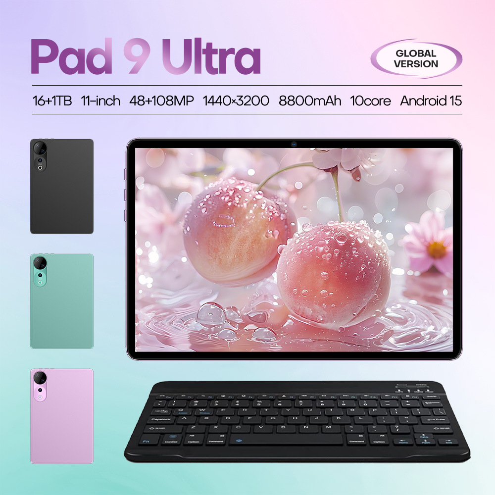 Pad9Ultra Android akıllı tablet, 10.1 inç, 3G arama özellikli, 3+32G