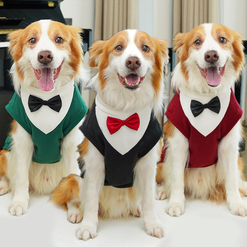 Herbst-Winter-Kleidung für große Hunde, Anzug für Golden Retriever und Corgi