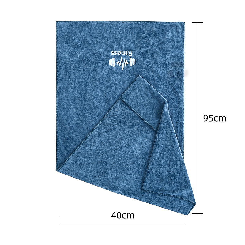 Multipurpose Fitness Exercise Mat Towel Quick-Dry Gym Equipment Sweat-Absorbent Pad Towel Fitness Sweat Wipe Towel Manufacturing - 8