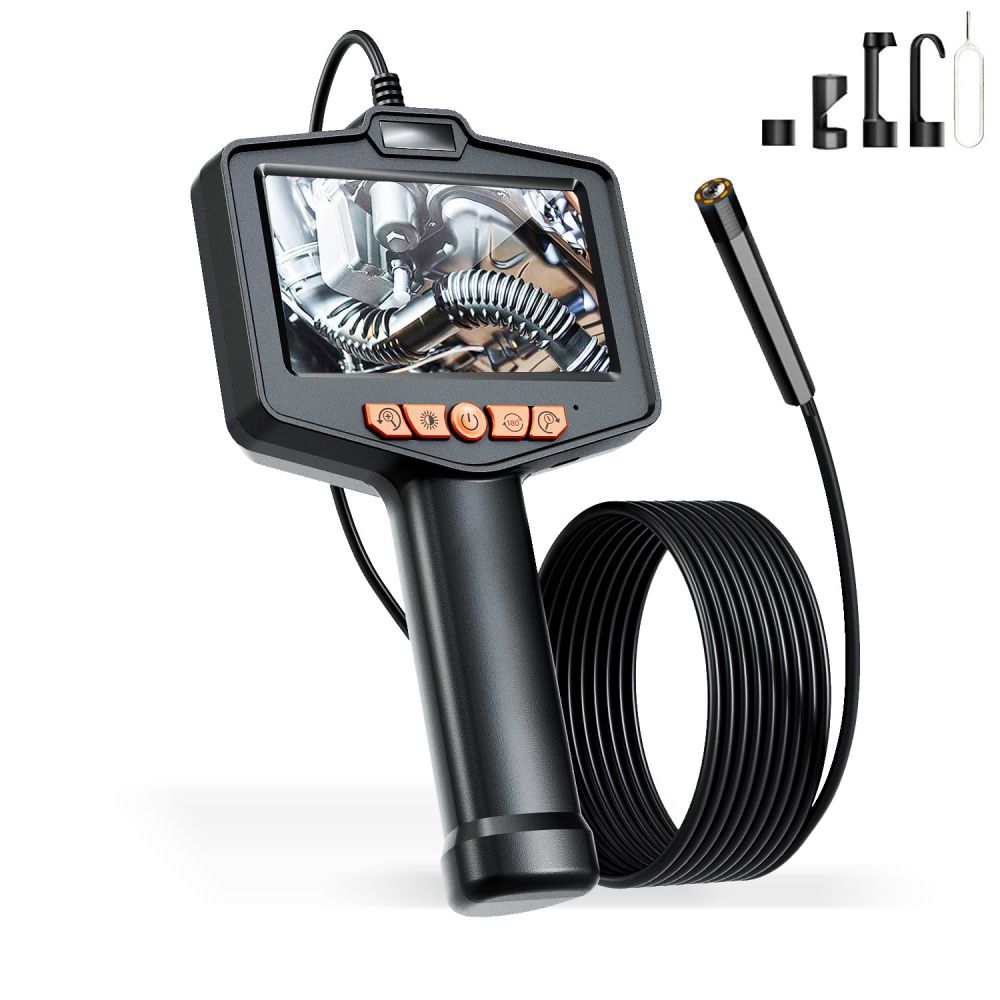 Endoscope 1080P, 4.3" screen, dual camera