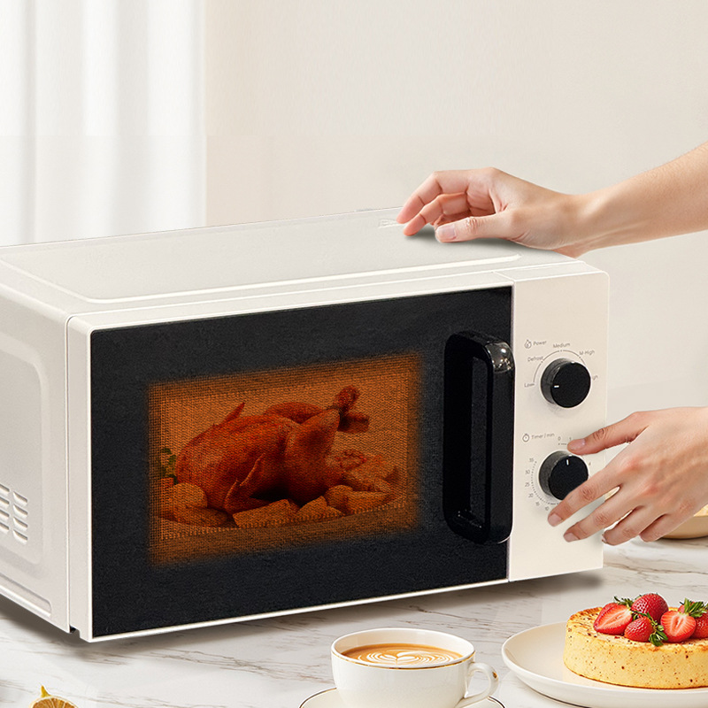 Visible Glass Household Microwave Oven with Turntable