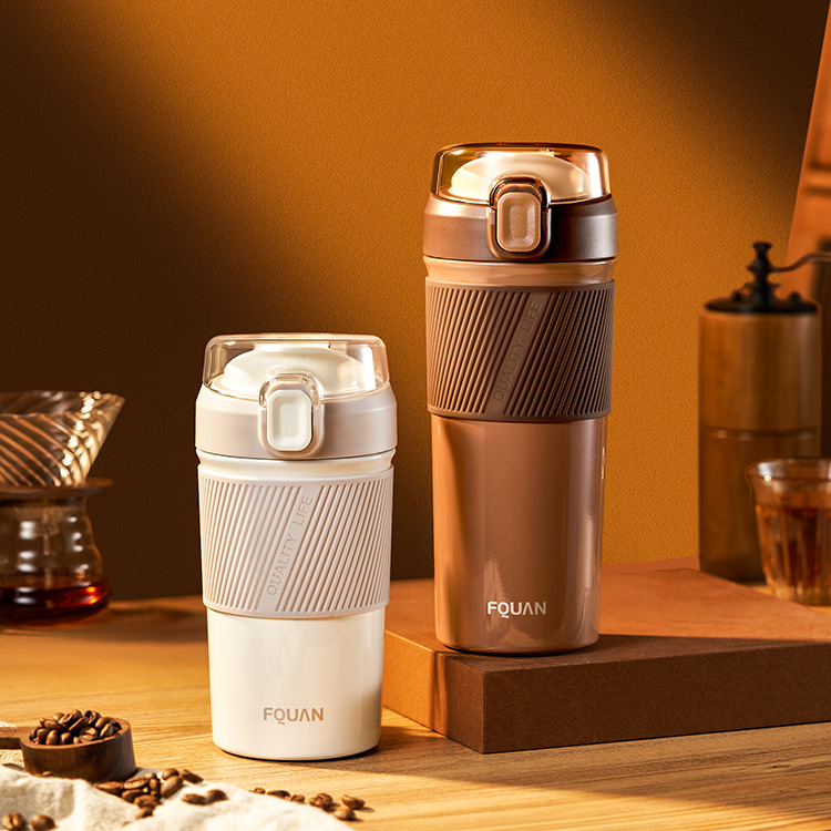 316 Stainless Steel Thermal Mug with Lid, Car Coffee Cup