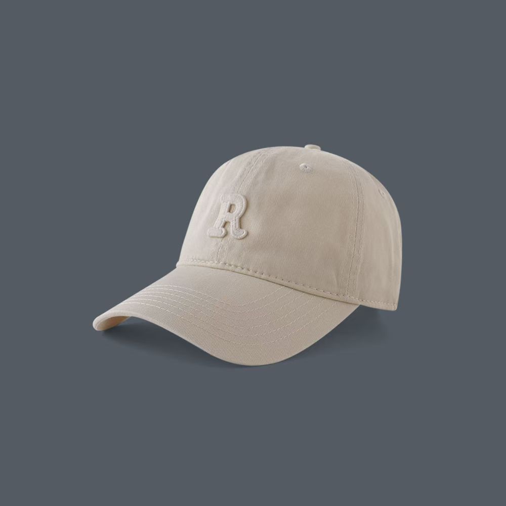Neue Baseballmütze Ente-Zunge-Mütze tiefe Krone breite Krempe Buchstaben-Stickerei Ente-Zunge-Mütze Internet-Star vielseitig einsetzbar Uni-Farbe Outdoor-Sonnenschutz - 6