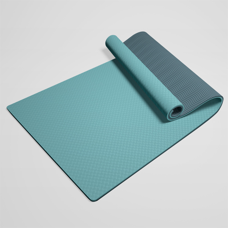 Extended TPE yoga mat manufacturer thickened non-slip fitness mat soundproof jump rope floor mat home dance mat wholesale - 7
