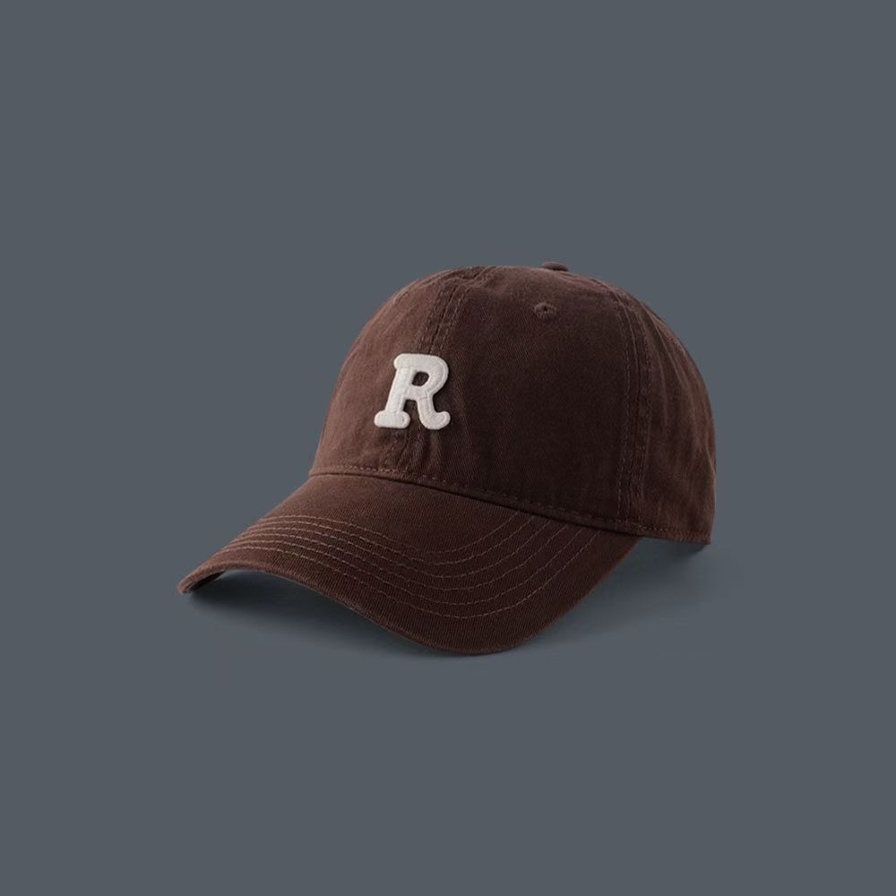 Neue Baseballmütze Ente-Zunge-Mütze tiefe Krone breite Krempe Buchstaben-Stickerei Ente-Zunge-Mütze Internet-Star vielseitig einsetzbar Uni-Farbe Outdoor-Sonnenschutz - 8
