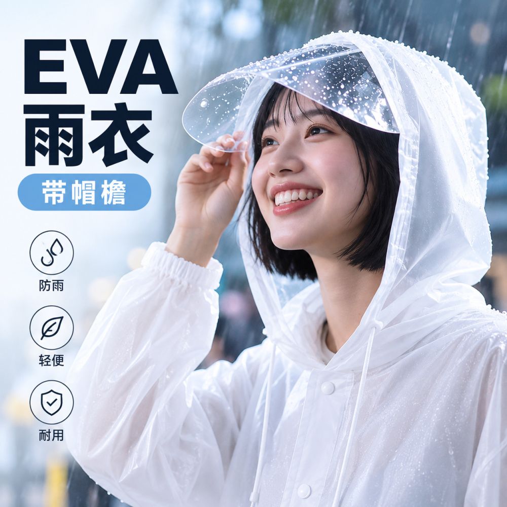新款加大帽檐防水雨衣成人加厚暴雨级防水特厚加长全身便携雨披