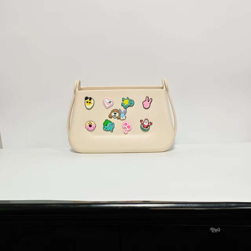 EVA Handtasche mit Tragegriff, Trend-Kosmetiktasche mit Lochdesign, Schultertasche, DIY-fähig, Cartoon-Zubehör, Umhängetasche, Lagerbestand verfügbar - 3