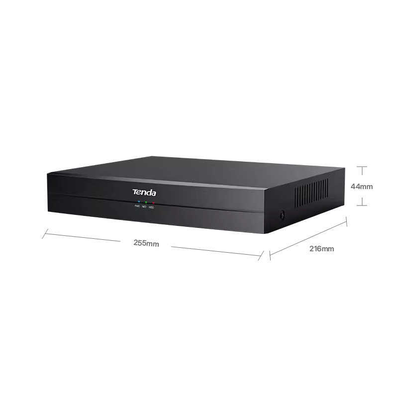 Tenda 16-Channel Iron Box NVR Bilingual System Recorder 4K Ultra HD Surveillance Host Mobile Remote Control TN3116