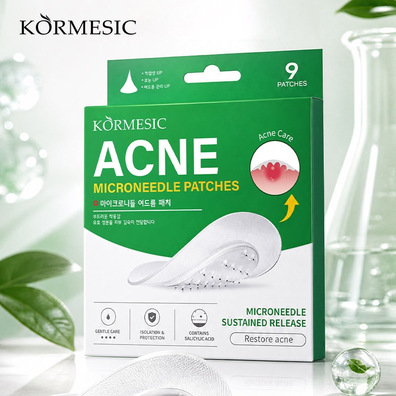 KORMESIC Microneedle Akne-Patch, FDA-zertifiziert