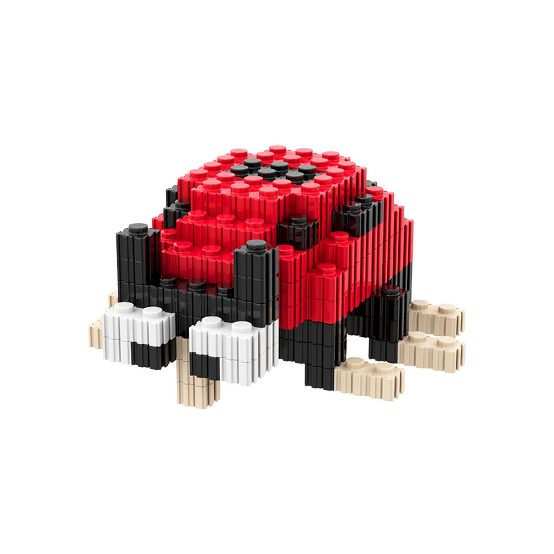 6mm Insect World Building Block Assembly Toy Small Insect Blocks Children's Educational Toy Gift Prize Wholesale