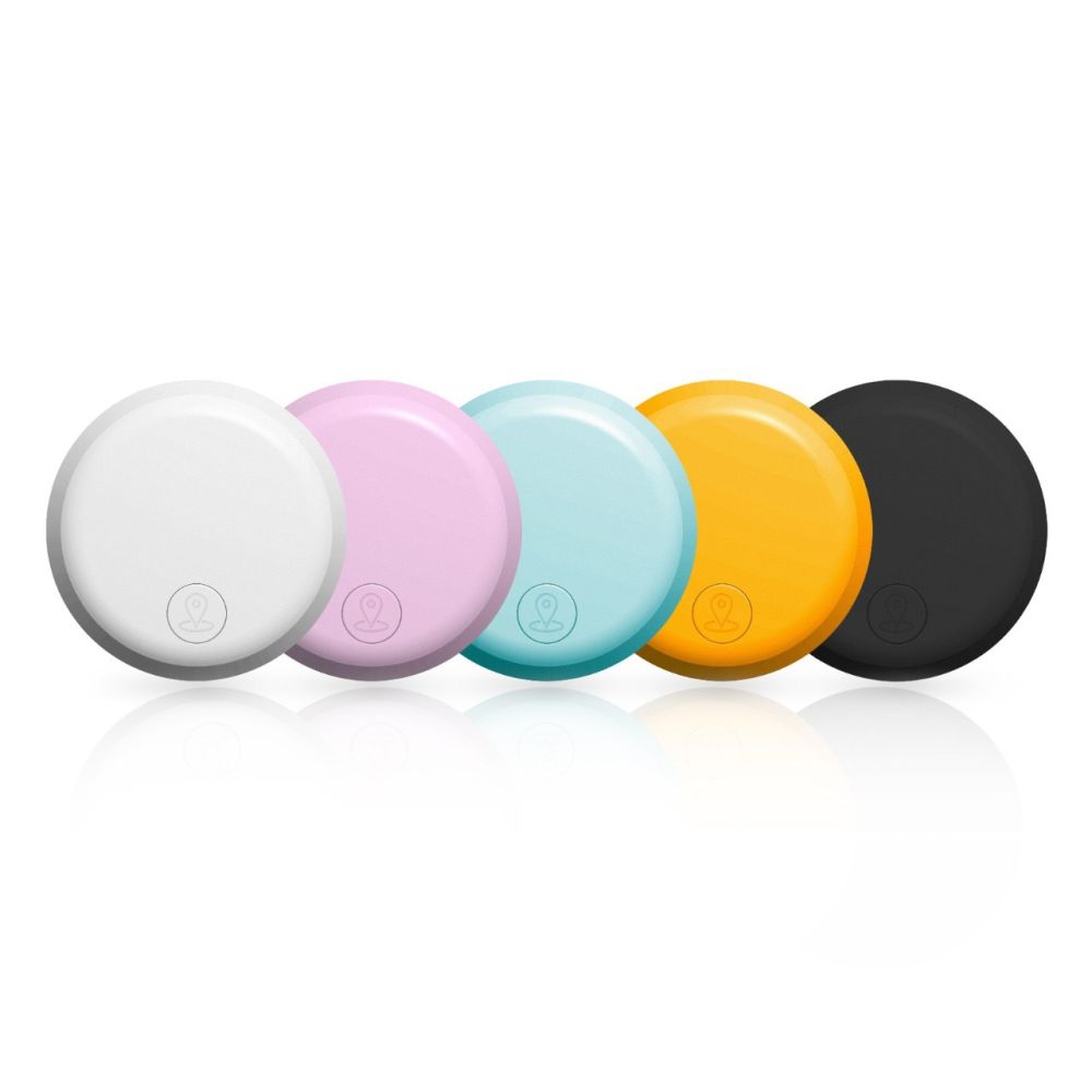 Bluetooth-Tracker Rund Schlüsselanhänger Taschenanhänger Diebstahlsicherung Bidirektionales Alarmsystem Smartphone Geldbörsen Intelligente Standortverfolgung