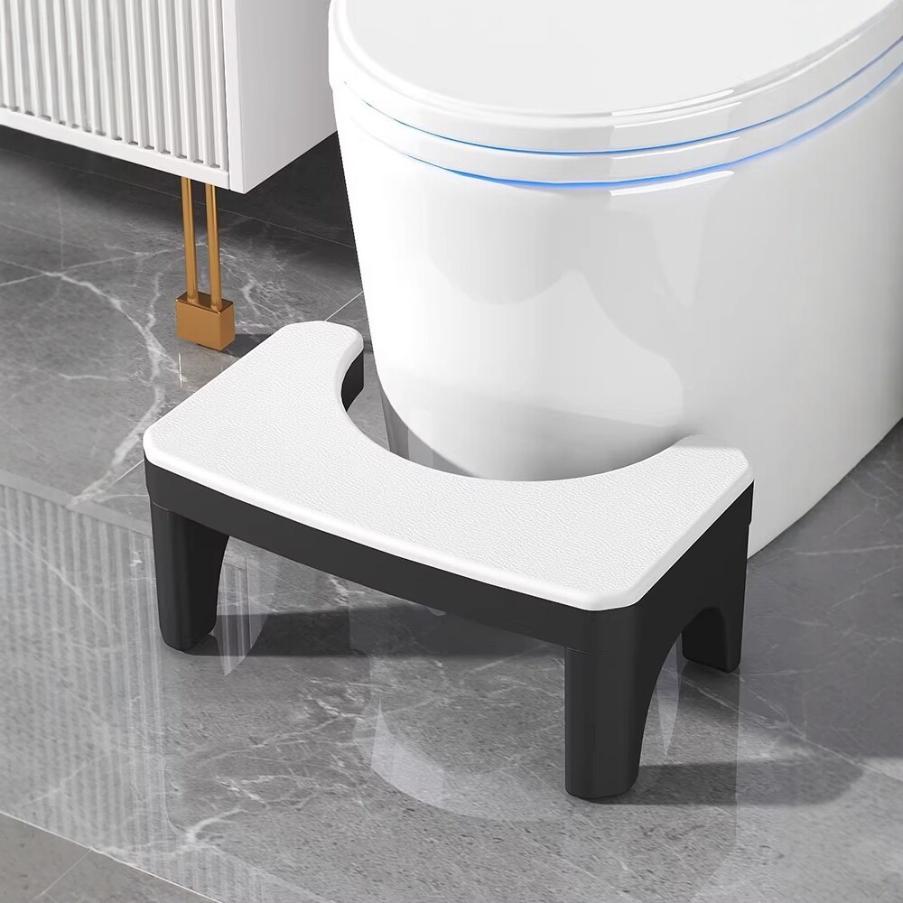 Thickened Household Squat Toilet Stool, Bathroom Squatting Aid and Footrest
