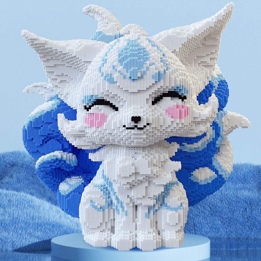 Nine-Tailed Fox Educational Building Blocks, Gift Box