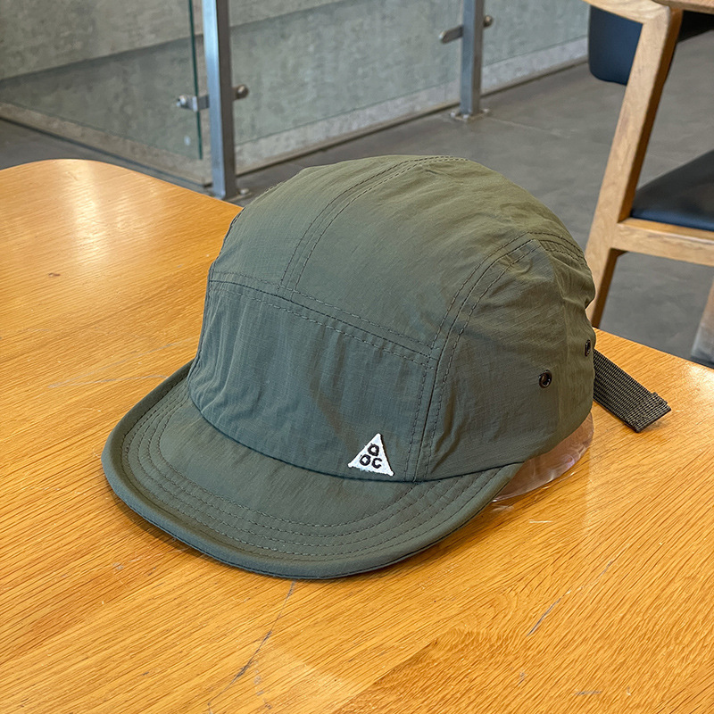 Hochwertiger japanischer Baseballmütze mit kurzem Schirm, Straßen-Soft-Schirm Fünf-Panel Sonnenschutzmütze, Student Outdoor Enten-Zunge Mütze Unisex - 11