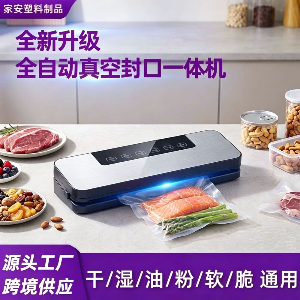 Vacuum Food Sealer Dry and Wet Automatic