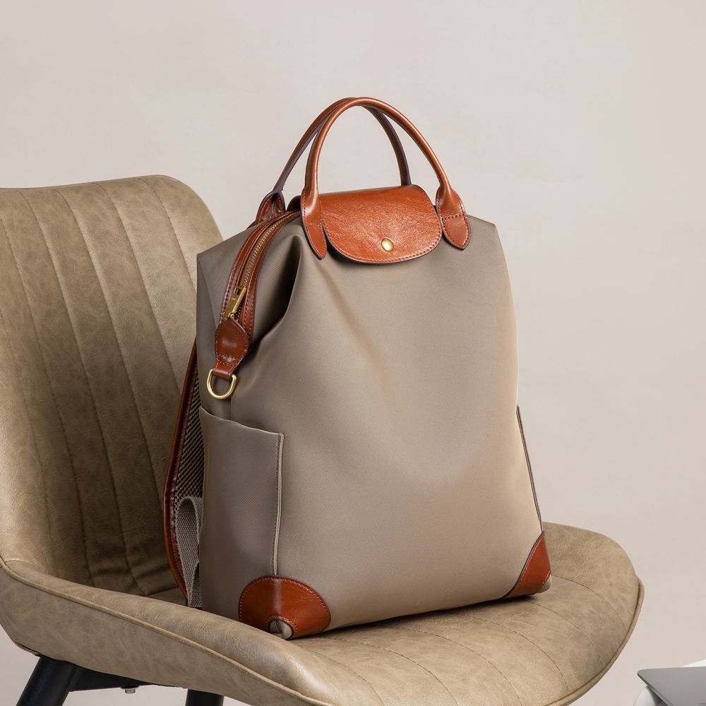 2026 neues Trendmodell hochwertige doppelte Schultergurte Rucksack Pendler Laptop-Rucksack leicht großes Fassungsvermögen Nylon Rucksack Business Reiserucksack