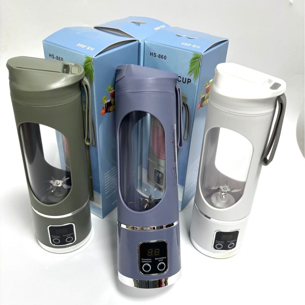 Portable Electric Juicer, 12-Blade, Multifunctional