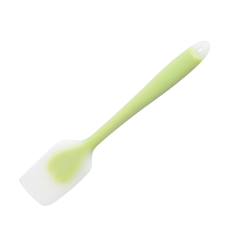 FDA Yarı Saydam Büyük Kazıyıcı Entegre Silikon Kazıyıcı Yüksek Sıcaklığa Dayanıklı Kek Spatula Mutfak Pişirme Aracı - 7