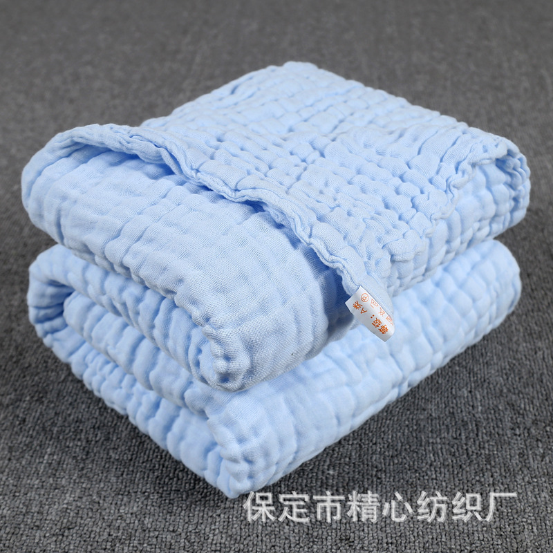 100% Baumwolle Sechsschichtige Babydecke, 110x110 cm, ganzjährig