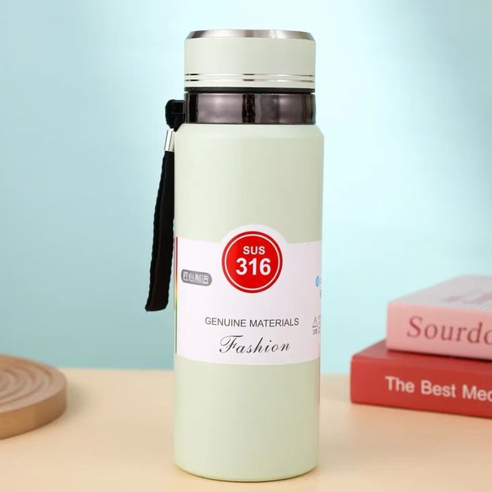 Stainless steel 316 thermos cup, large capacity tea and water separation tea cup, sports portable water heater, outdoor - 12