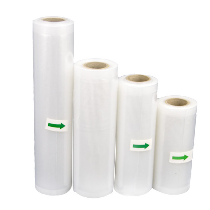 Textured vacuum bag food home sealing transparent kitchen freshness preservation bag vacuum nylon seven-layer co-extruded vacuum bag - 7