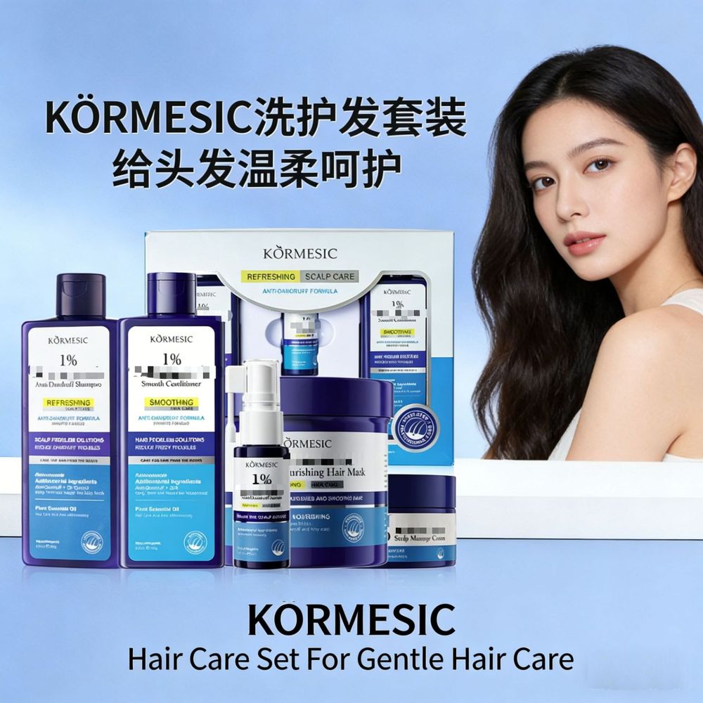 1%-Serie Shampoo für geschmeidiges Haar