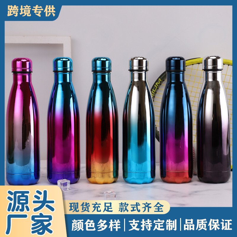 厂家直供创意可乐瓶304不锈钢真空保温杯商务办公礼品杯随手杯