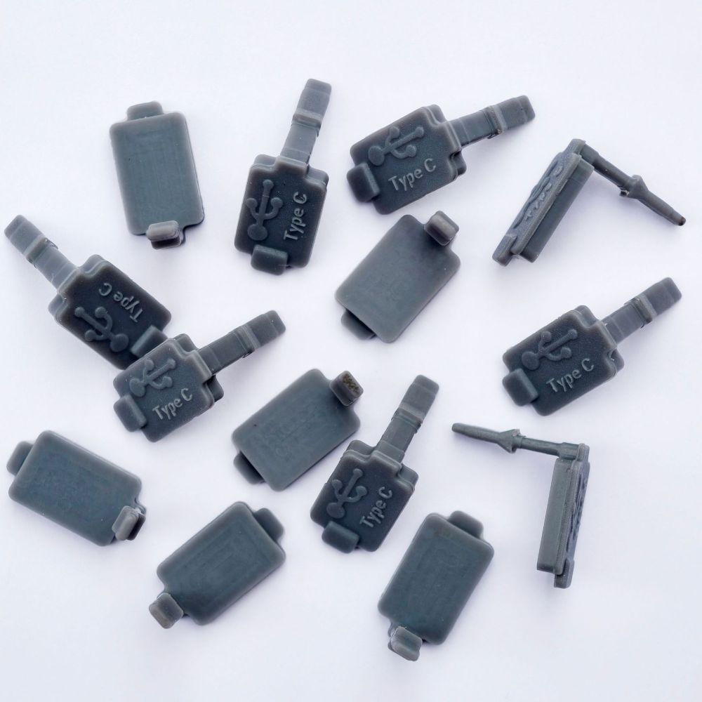 Type-C und USB Silikon-Staubschutzstöpsel, wasserdicht