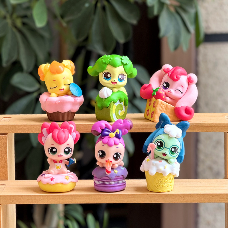 Dessert-Serie Elfen Figur, Kuchen Dekofigur, Blindbox
