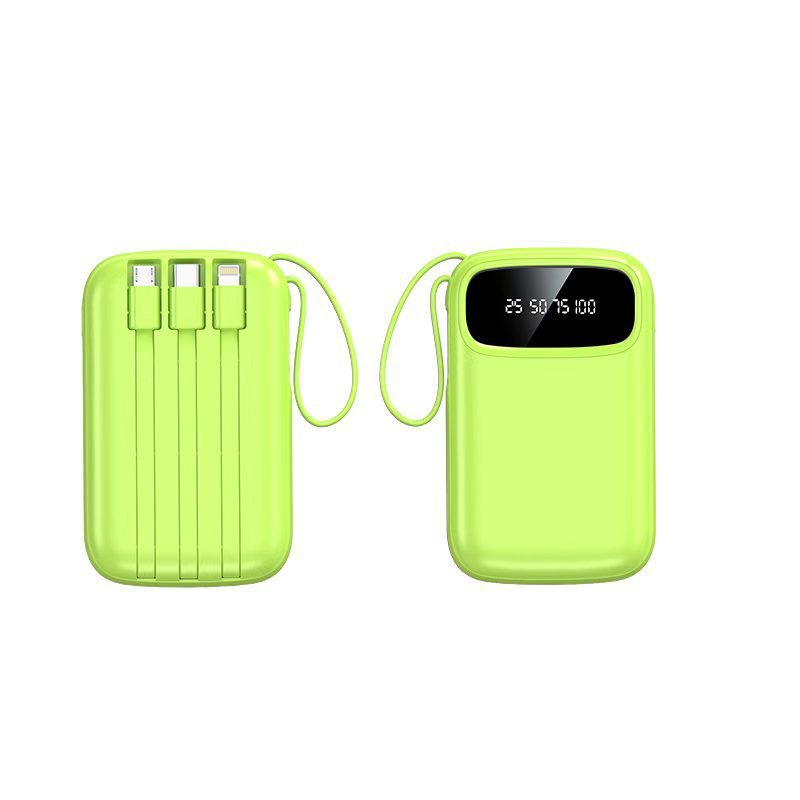 Powerbank Mini Hochleistung 20000mAh 3C-Zertifiziert Ultra-Schnellladestation Powerbank mit integriertem Kabel Mobiler Stromspeicher - 11