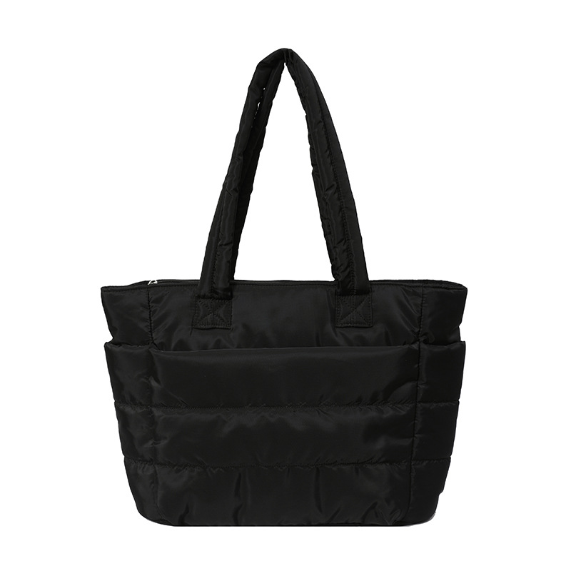 Grenzüberschreitende Damen-Baumwoll-Tragetasche, leichte Laptop-Tasche, Vorstadt-Großraumreisetasche, Schultasche, individualisiertes LOGO - 9