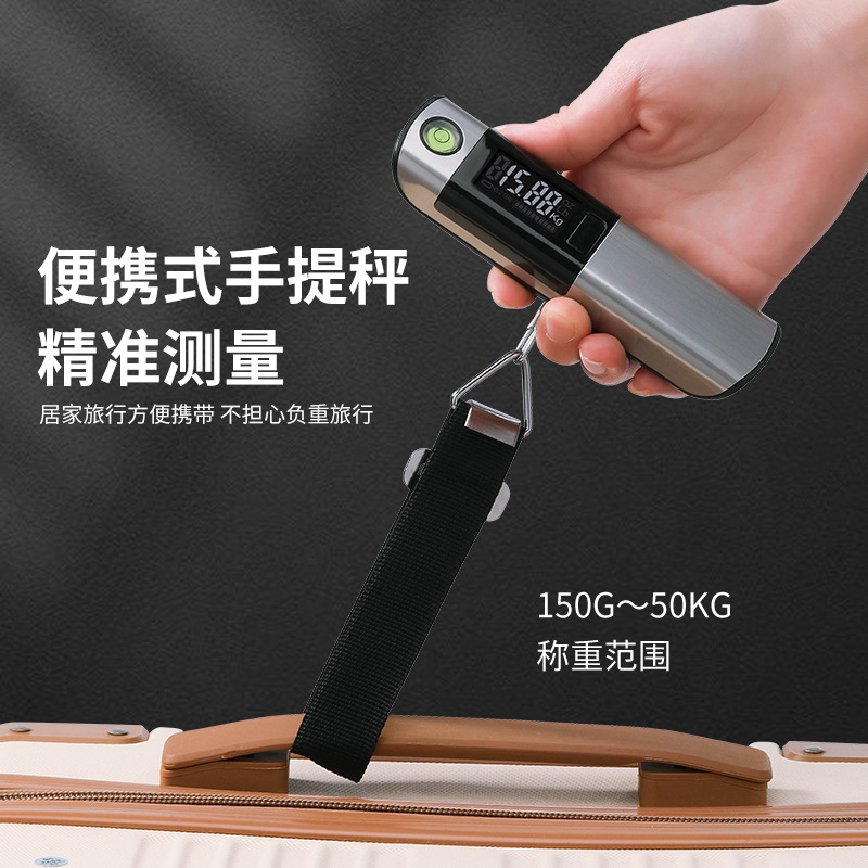 Electronic scale portable for luggage and parcels