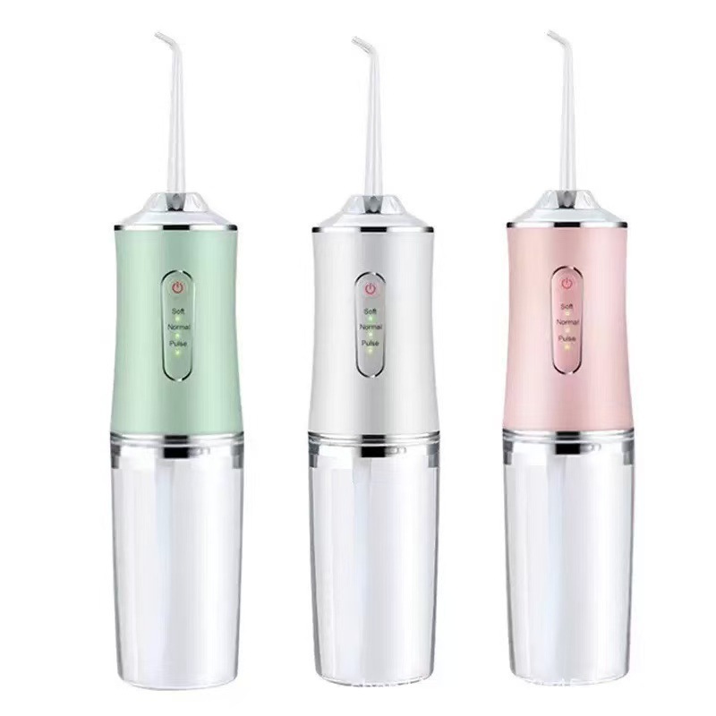 Portable electric water flosser and oral irrigator
